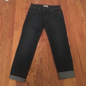 Free People Rolled Crop Skinny NWOT