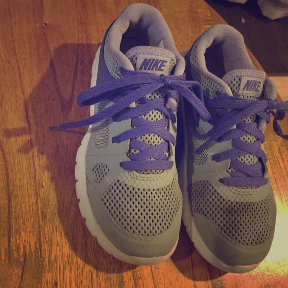 Little girls' sneakers.