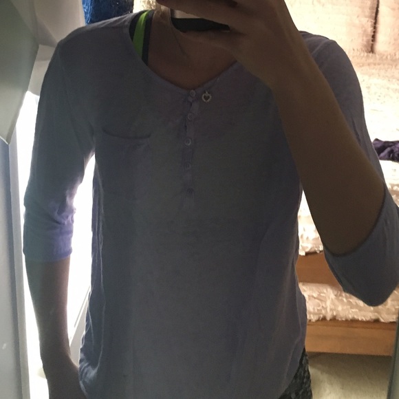 Athletica purple tee