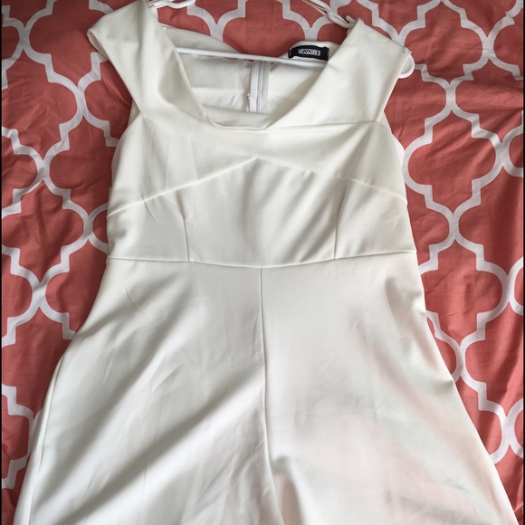 MISSGUIDED off the shoulder romper