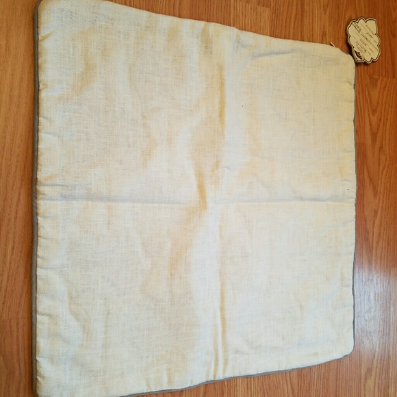 Hand Embroidered Decorative Pillow Case - Picture 4 of 4