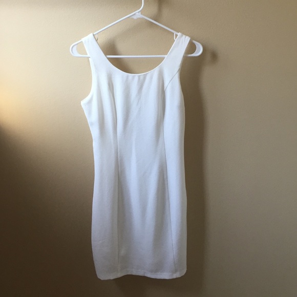 Alythea White Dress with Back Bow