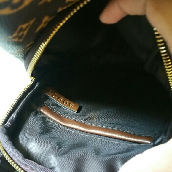 SOLD.  Brown backpack - Picture 3 of 4