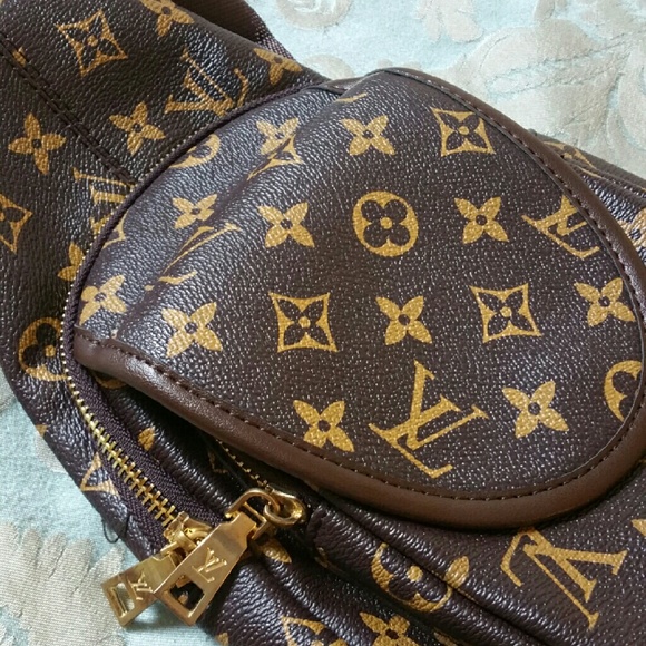 SOLD.  Brown backpack - Picture 4 of 4