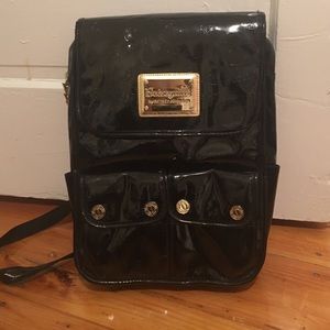 Betsey Johnson slim laptop bag