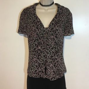 Anne Klein floral blouse size 14, great condition