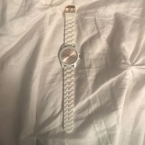 A white watch
