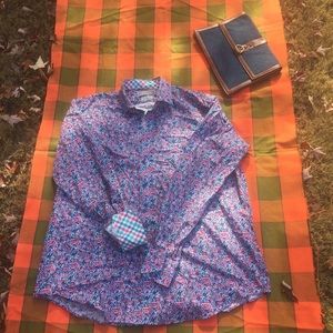 Floral Boyfriend shirt