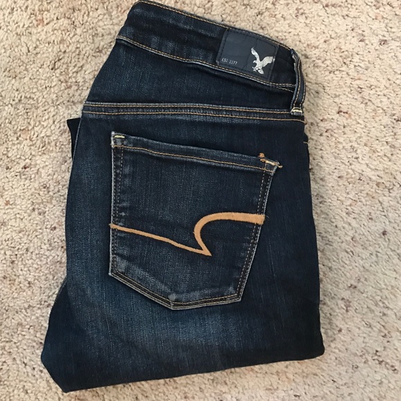 American Eagle Skinny Jeans Size 4 Long