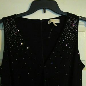 MICHAEL Michael Kors black jumpsuit missing belt