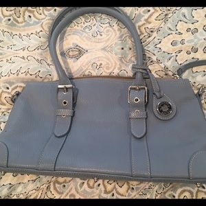 Dooney and Bourke pale blue satchel