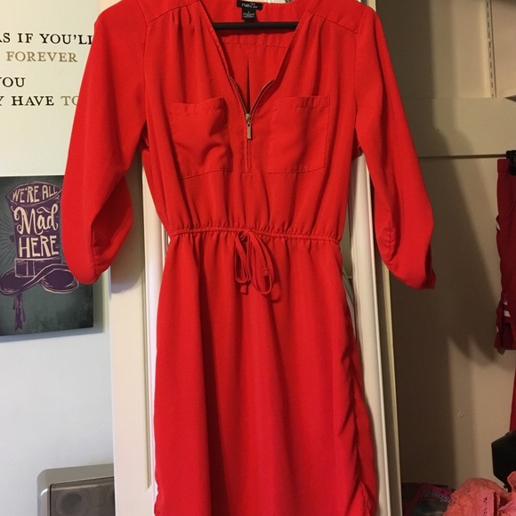 Blood Orange Dress