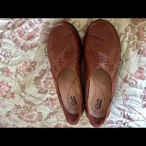 Clarks Collection Slip-On Shoes-Evianna Fig Style