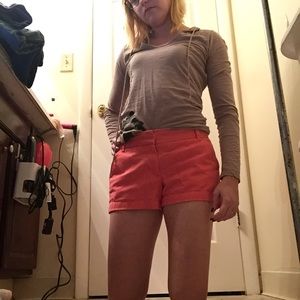 🚫SOLD🚫 Salmon J.Crew Chino Shorts