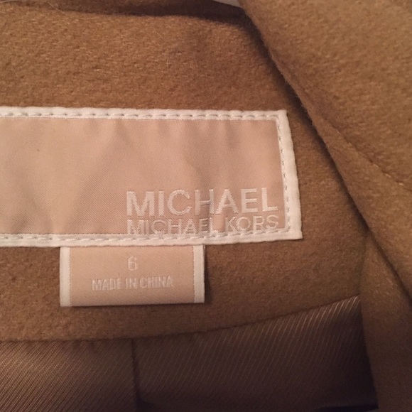 Toggle & leather coat Michael by Michael kors