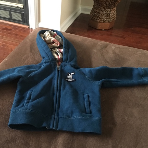 Babies Burberry Hoodie Size 9 month