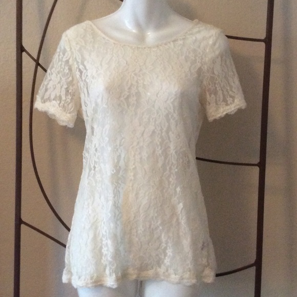 Lace shirt from Express