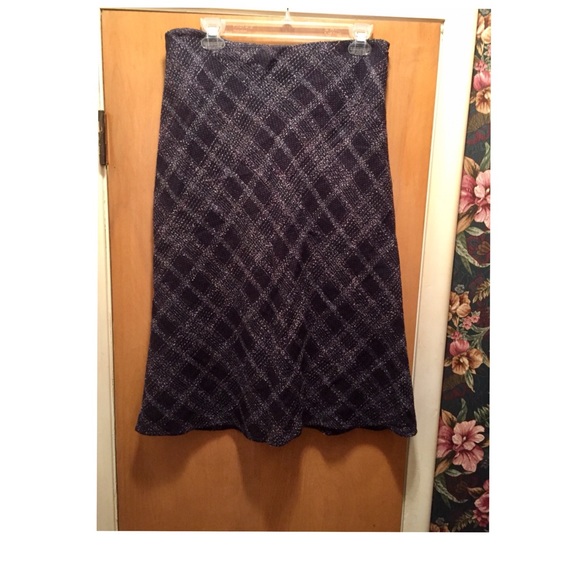 Ann Taylor Loft patterned skirt