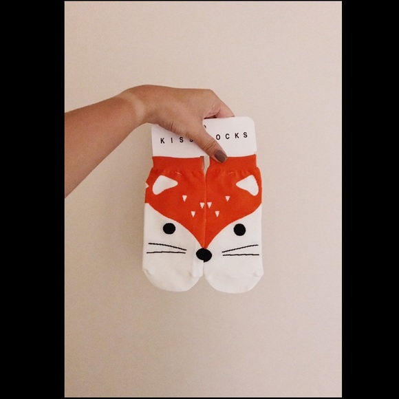 Deer Graphic Ankle Socks