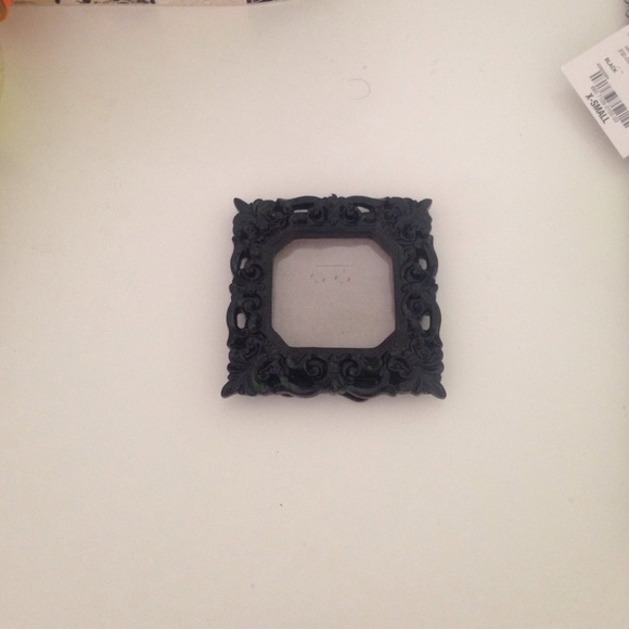 Small  black lace frame