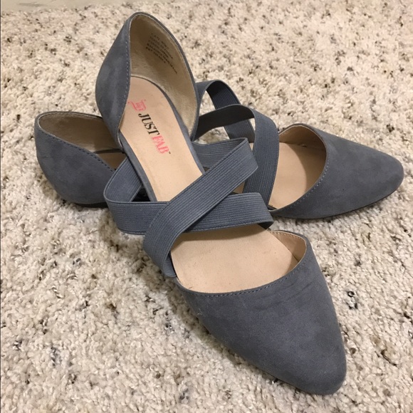 JustFab Suede Ballet flats