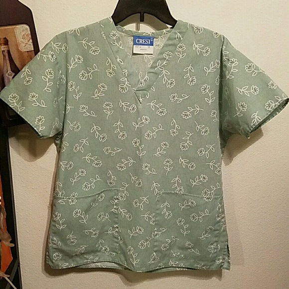 *SOLD* Nursing Scrubs Top