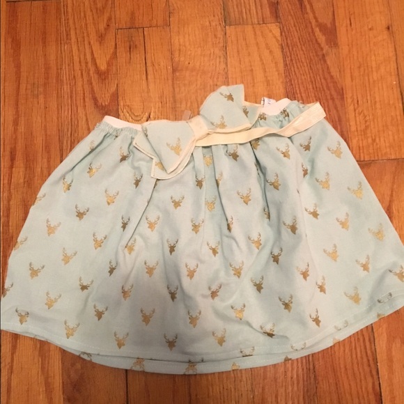 Reindeer skirt and headband set