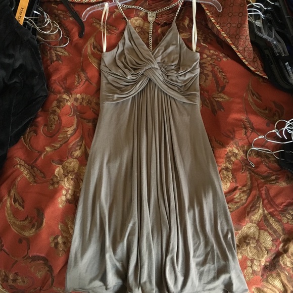 Sky Brand Halter with sexy chain back