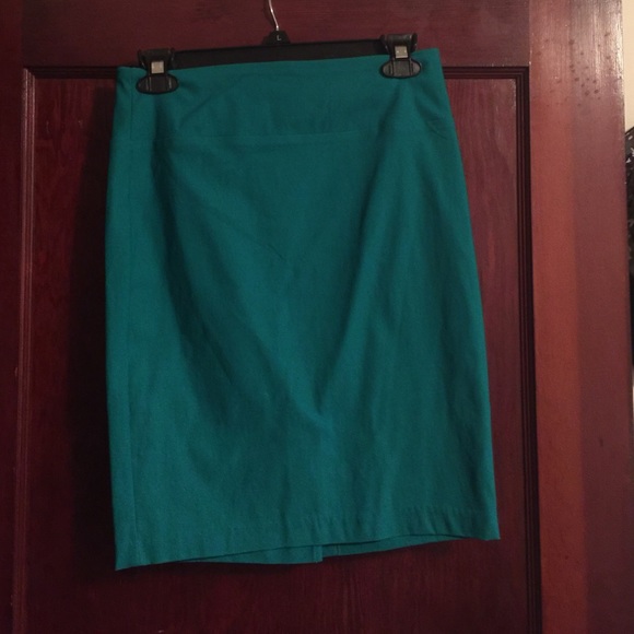 Teal skirt