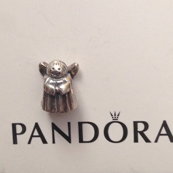 Authentic Pandora "Angel" charm. Stamped 925, ALE