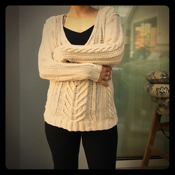 Cream Knitted pull over - Picture 1 of 3