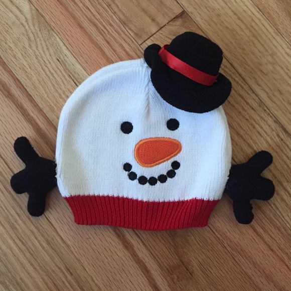 So'Dorable Infant Knit Snowman Hat (0-6 months) - Picture 1 of 3