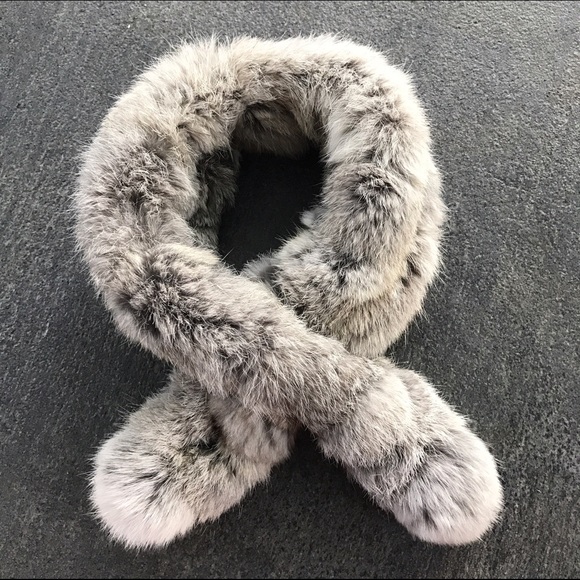 Accessories - Rabbit fur neck wrap