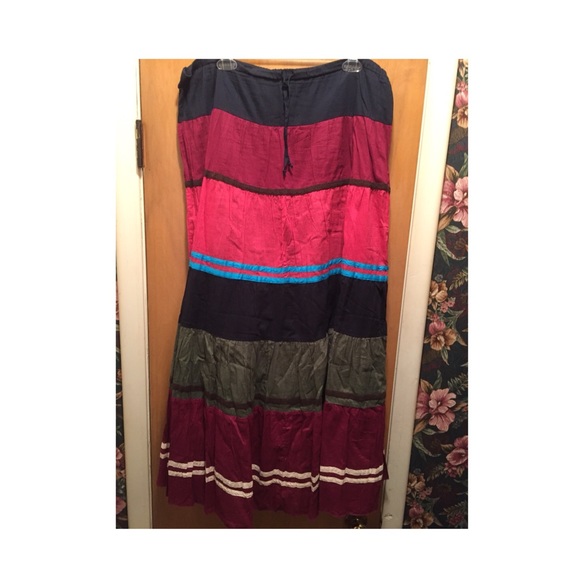 Candies patterned ruffle skirt