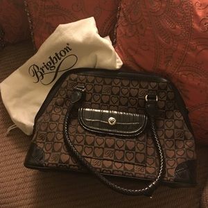 Brighton brown/black purse