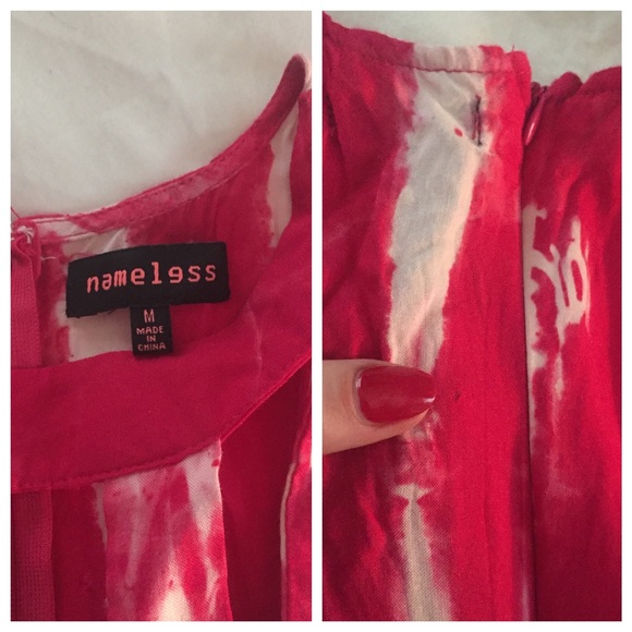 Nameless Tie Dye Mini Dress with Cutout Detail - Picture 4 of 4