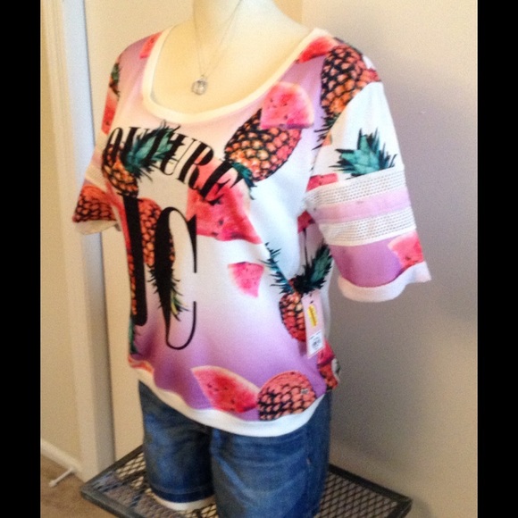 Juicy colorful top🍉🍍🍉🍍 NWT - Picture 2 of 4