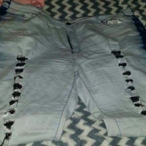 Vip Jeans Destructed Skinny Jeans