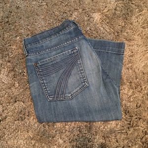 7 For All Mankind Bermuda Capri's