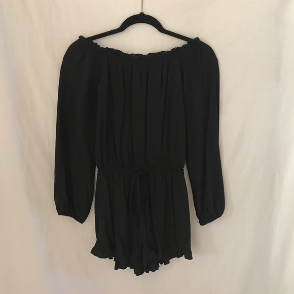 Brandy Melville Other - Black off the shoulder romper