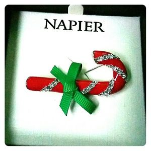 Napier Candy Cane Pin