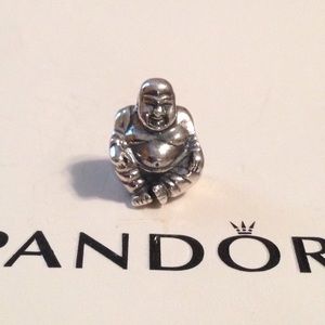 Authentic Pandora "Buddha" charm. Stamped 925, ALE