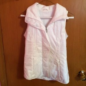 White Fleece Lululemon Vest
