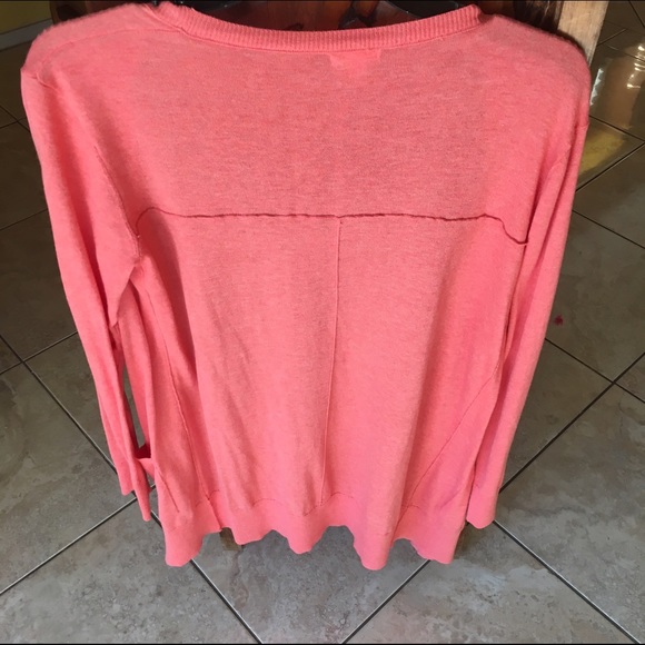 BP cardigan in color coral - Picture 2 of 3