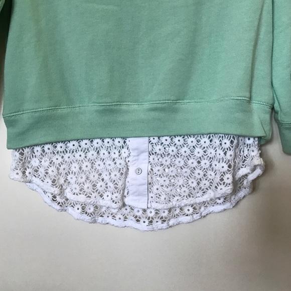 Hinge Mint green Sweatshirt - Picture 3 of 4
