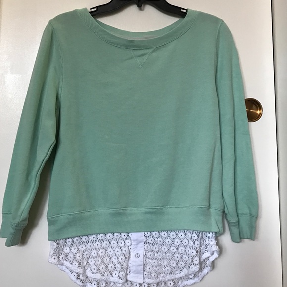 Hinge Mint green Sweatshirt - Picture 4 of 4