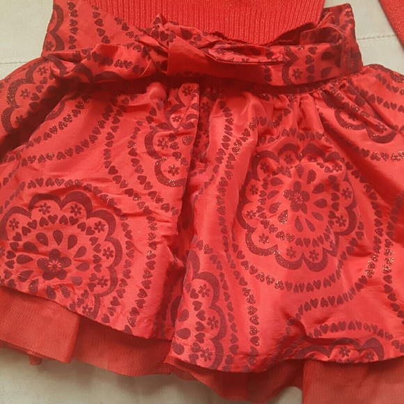 Red two piece skirt and sweater just in time for f - Picture 4 of 4
