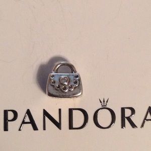Authentic Pandora "Purse" charm. Stamped 925, ALE
