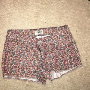 Cute little shorts from mudd with flowers