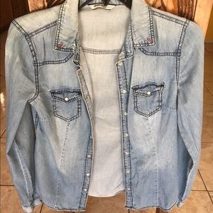 Highway Jeans button up denim shirt